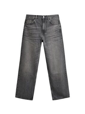 Zara Straight Leg Tapered Jeans 6